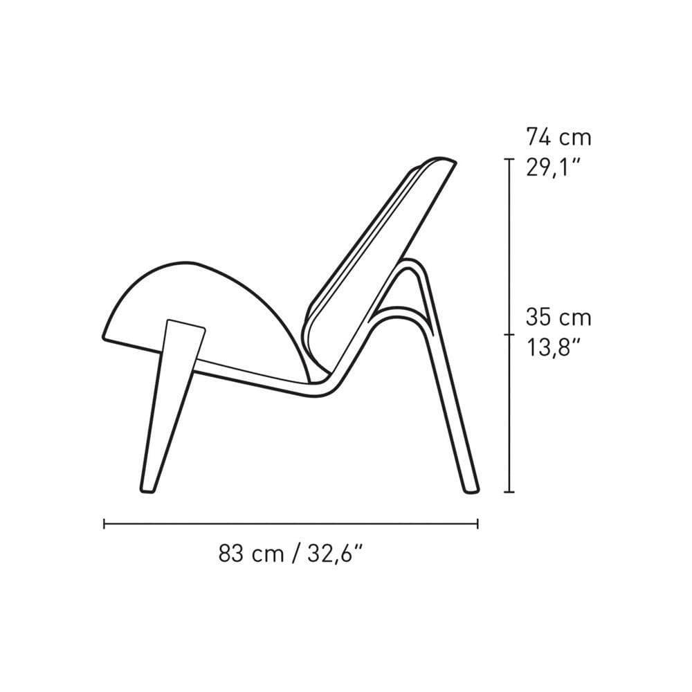 Sessel CH07 - Eiche weißgeölt - Original Homestories