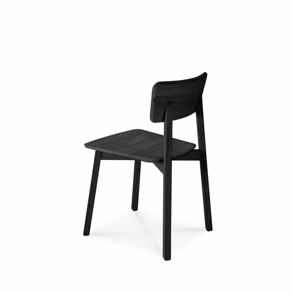 Stuhl CASALE  Eiche schwarz | Ethnicraft | Homestorys