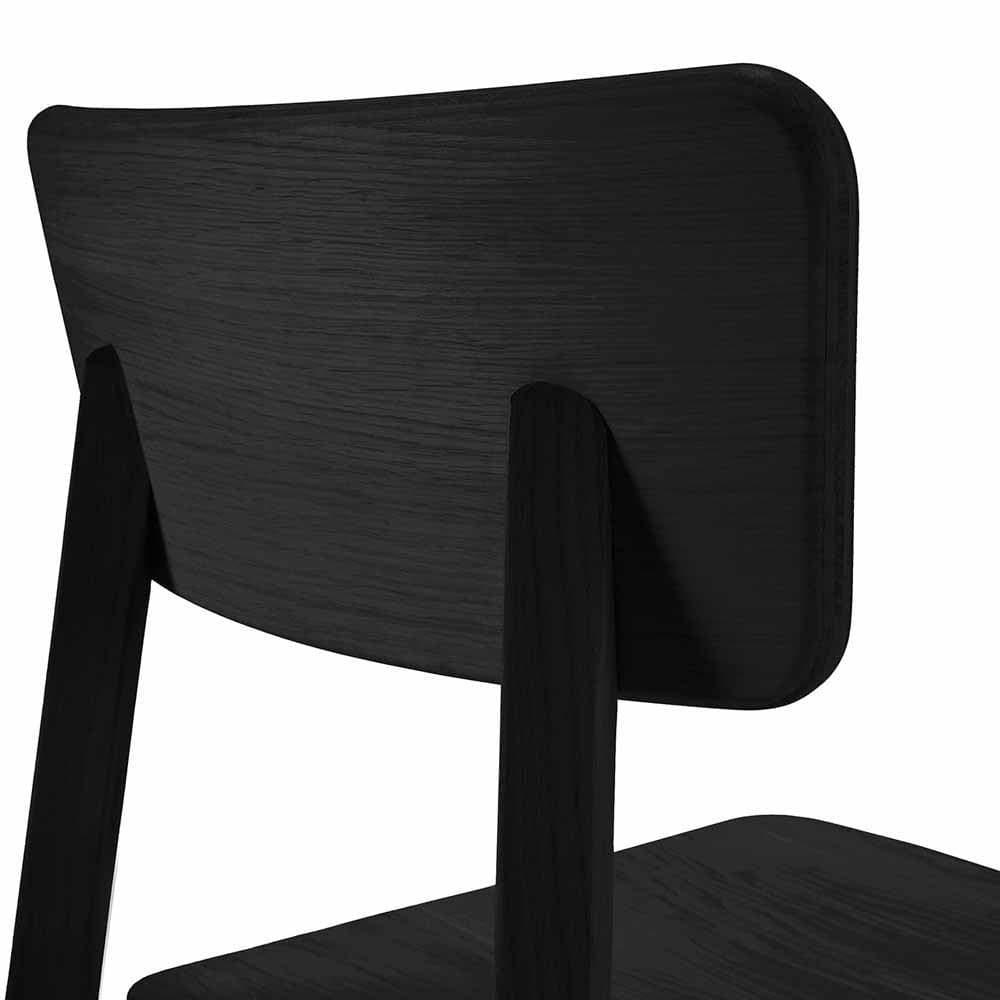 Stuhl CASALE  Eiche schwarz | Ethnicraft | Homestorys