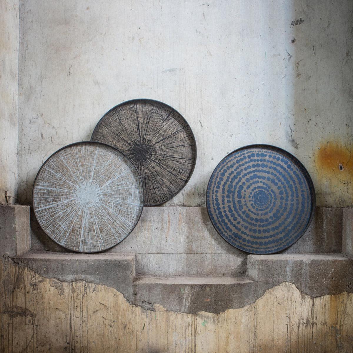 Tablett CLASSICS BLACK SLICE - Ø92 | Ethnicraft | Homestorys