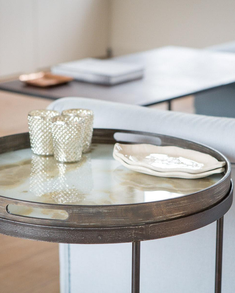 Tablett CLASSICS ORGANIC Indigo - Ø48 | Ethnicraft | Homestorys