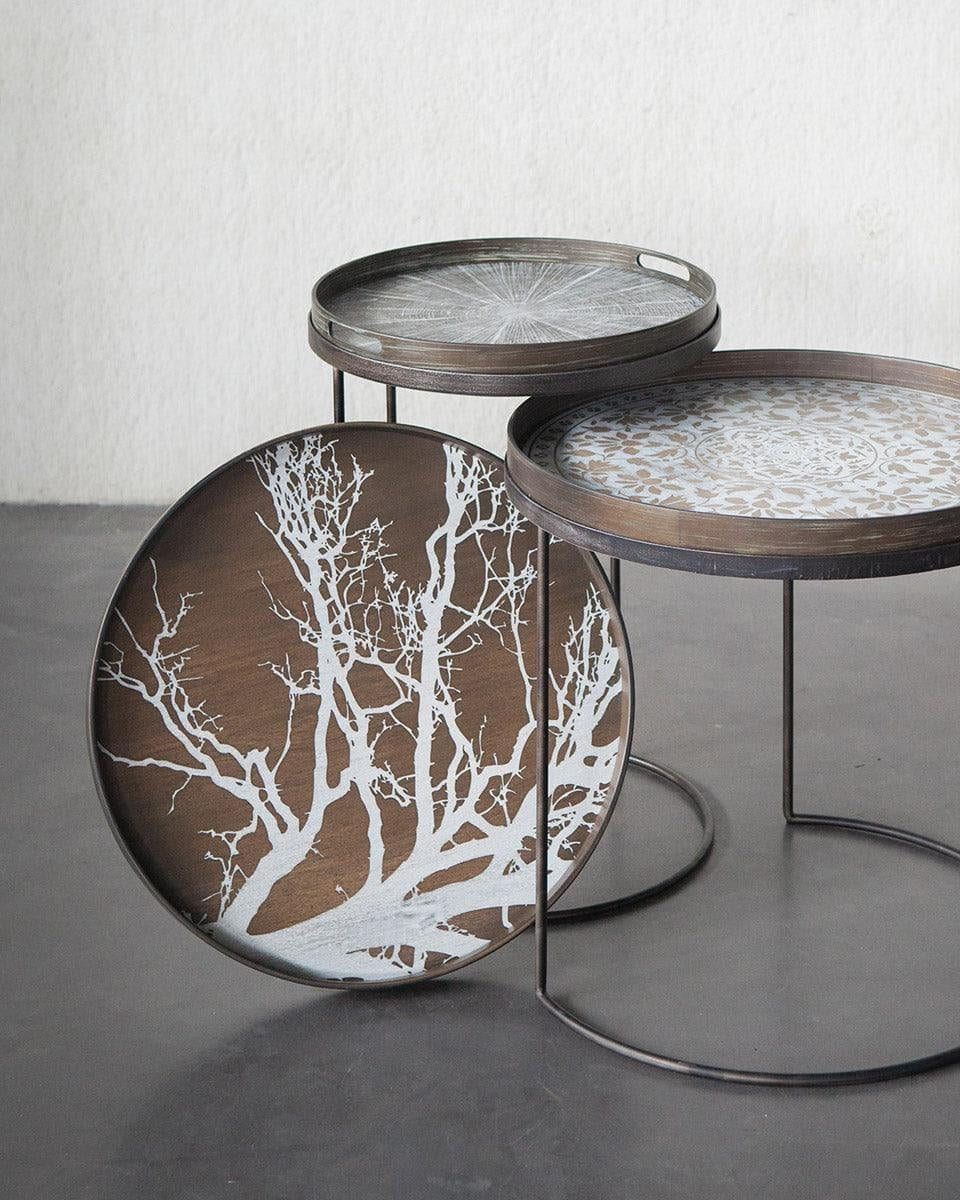 Tablett CLASSICS WHITE TREE - Ø61 | Ethnicraft | Homestorys