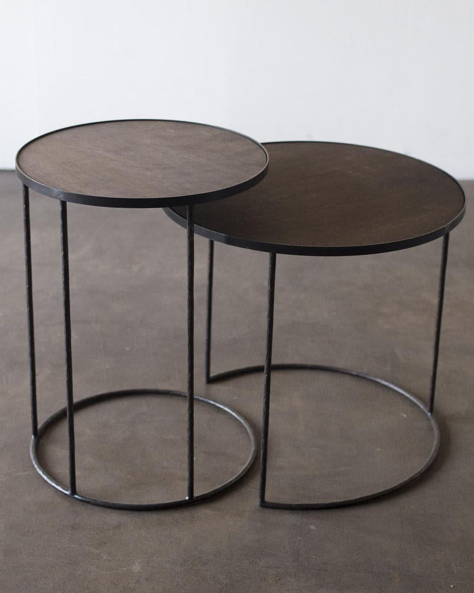ROUND Tabletttisch Set - Ø49/Ø62 von Ethnicraft