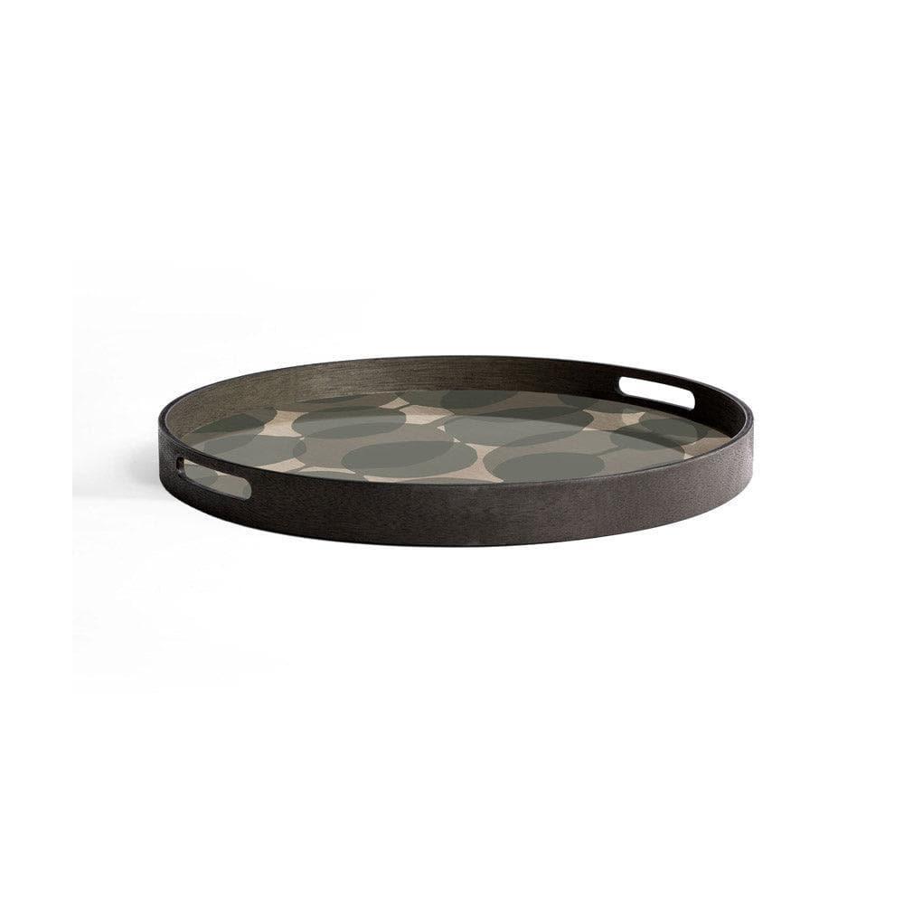 Tablett TRANSLUCENT SILHOUETTES Connected Dots - Ø48 | Ethnicraft | Homestorys