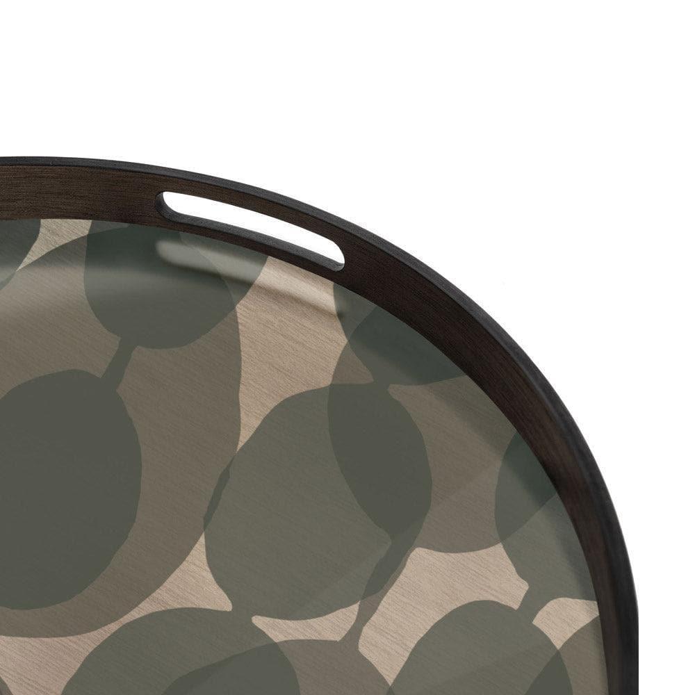 Tablett TRANSLUCENT SILHOUETTES Connected Dots - Ø48 | Ethnicraft | Homestorys