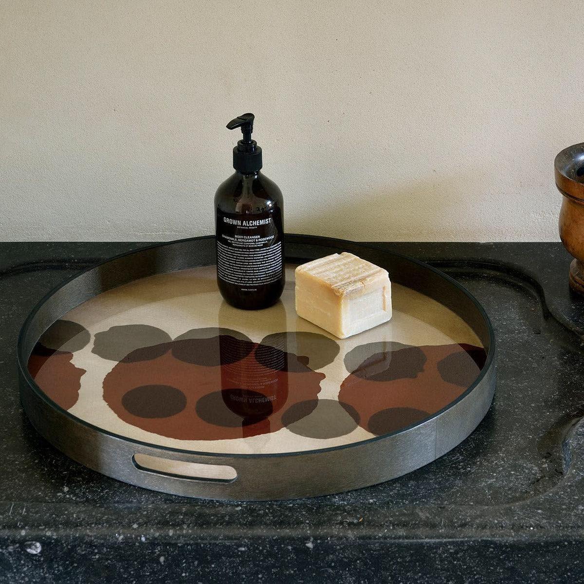 Tablett TRANSLUCENT SILHOUETTES Slates - Ø61 | Ethnicraft | Homestorys