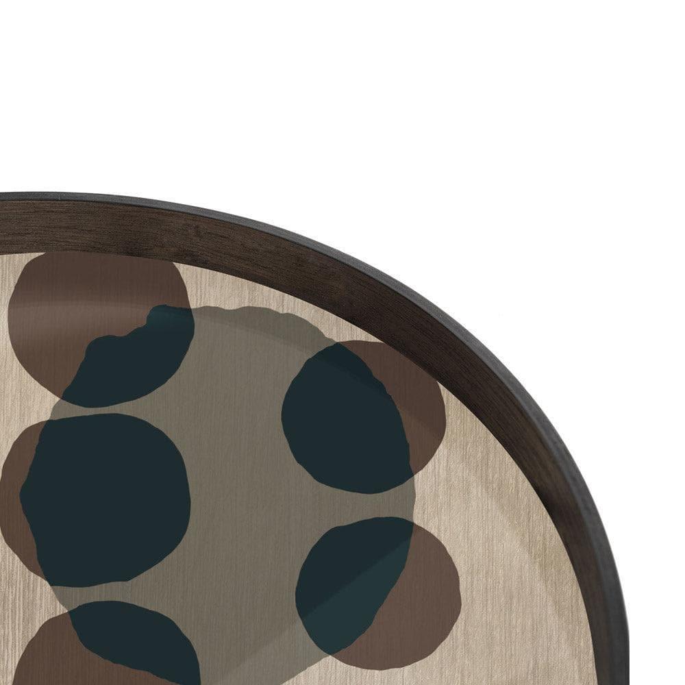 Tablett TRANSLUCENT SILHOUETTES Slates - Ø61 | Ethnicraft | Homestorys