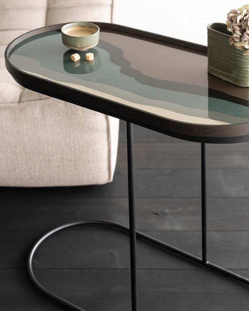 Glastablett WABI SABI Graphite Oblong - 71x36 | Ethnicraft | Homestorys