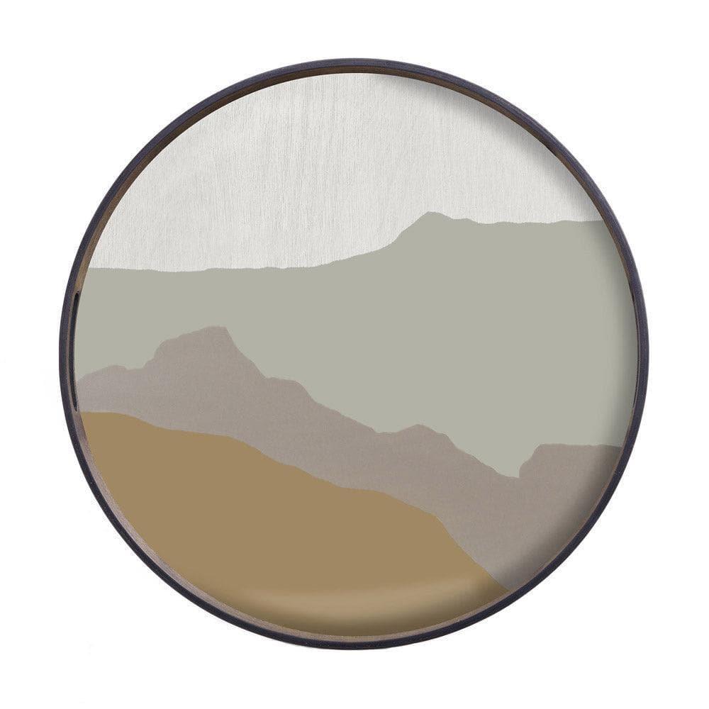 Tablett WABI SABI SAND Rund - Ø48 | Ethnicraft | Homestorys