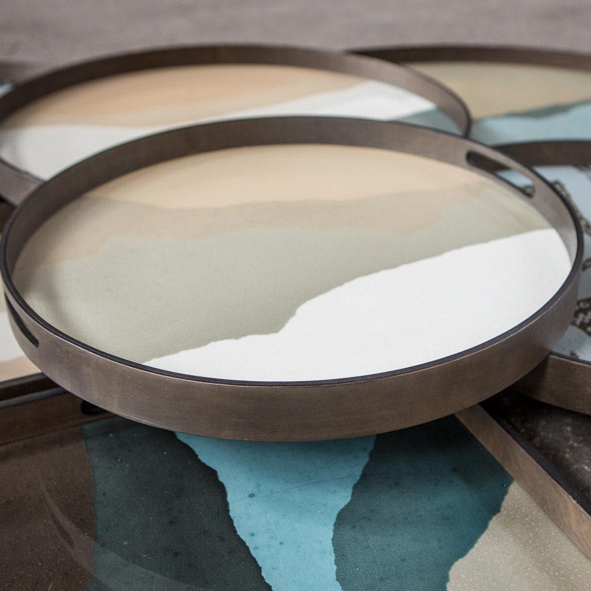 Tablett WABI SABI SAND Rund - Ø48 | Ethnicraft | Homestorys