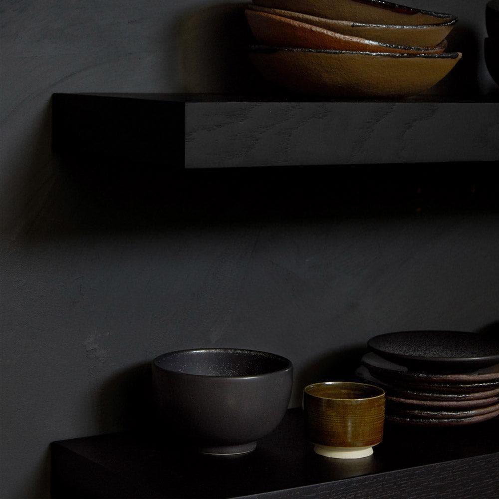 Regalbrett WALL SHELF schwarze Eiche | Ethnicraft | Homestorys