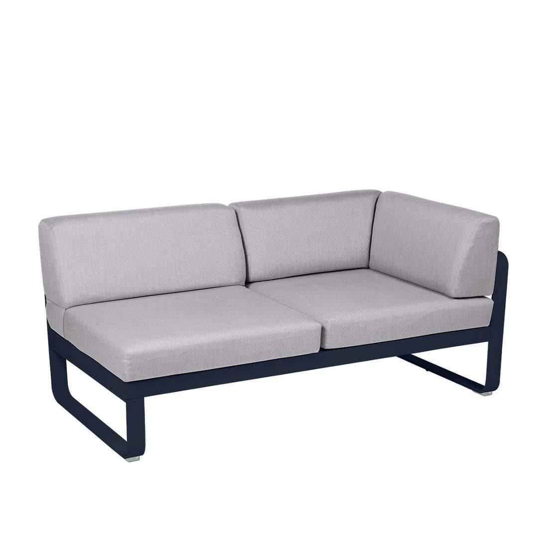 2-Sitzer Eckelement BELLEVIE mit Seitenkissen - Rechts | Fermob | Homestorys