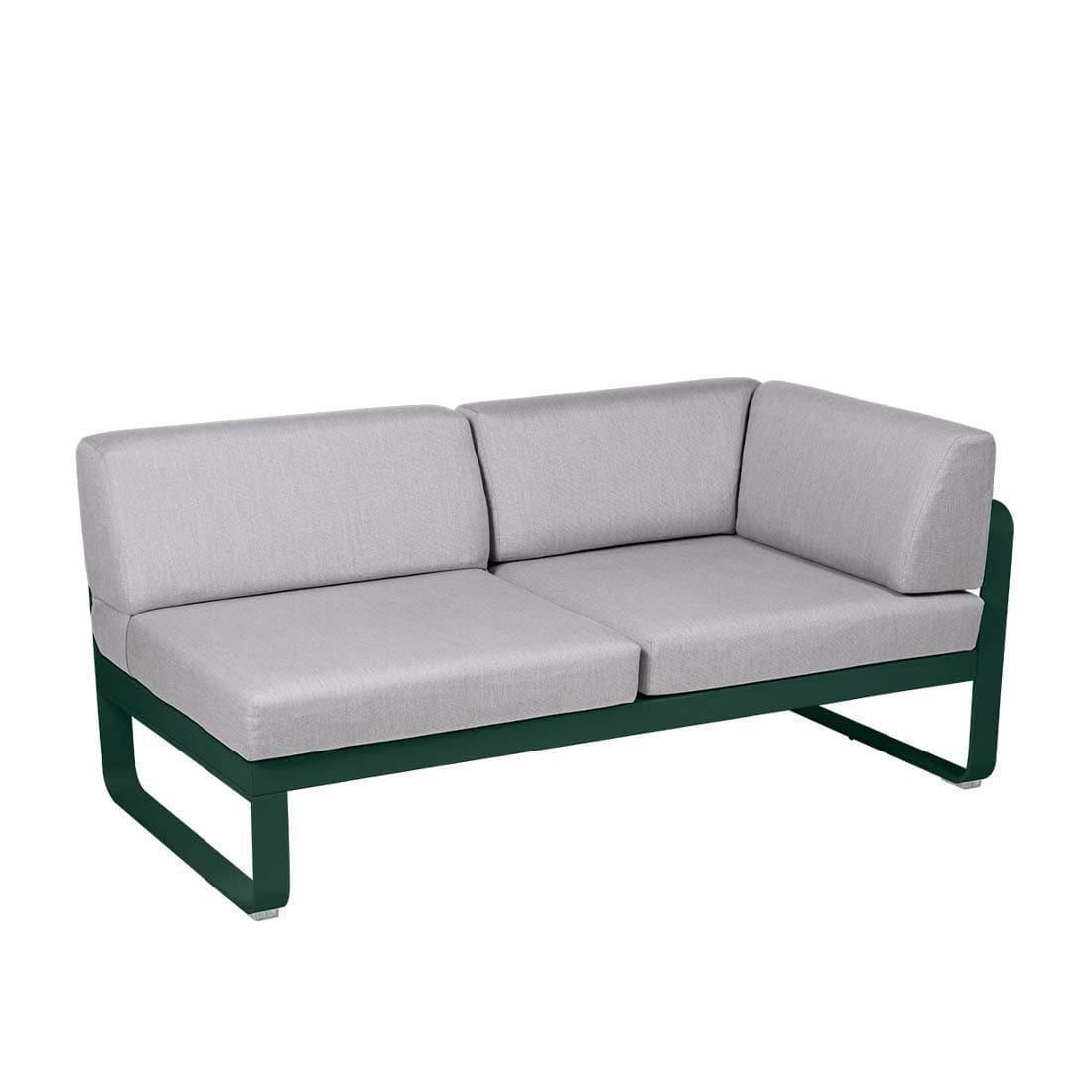 2-Sitzer Eckelement BELLEVIE mit Seitenkissen - Rechts | Fermob | Homestorys