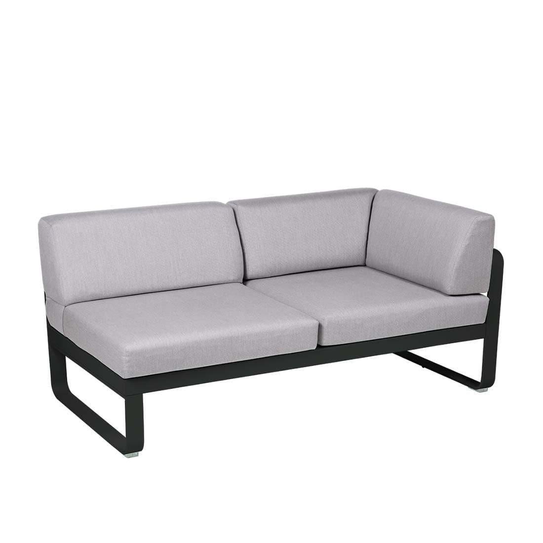 2-Sitzer Eckelement BELLEVIE mit Seitenkissen - Rechts | Fermob | Homestorys