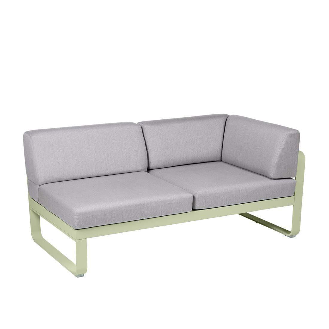 2-Sitzer Eckelement BELLEVIE mit Seitenkissen - Rechts | Fermob | Homestorys