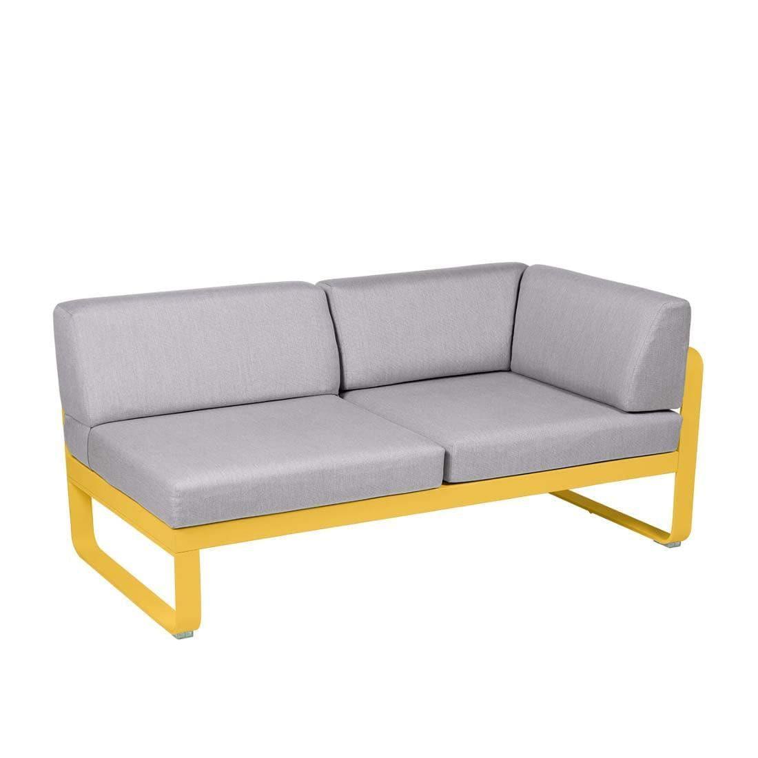 2-Sitzer Eckelement BELLEVIE mit Seitenkissen - Rechts | Fermob | Homestorys