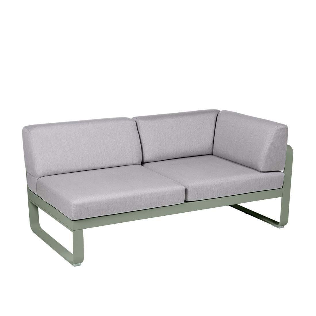 2-Sitzer Eckelement BELLEVIE mit Seitenkissen - Rechts | Fermob | Homestorys