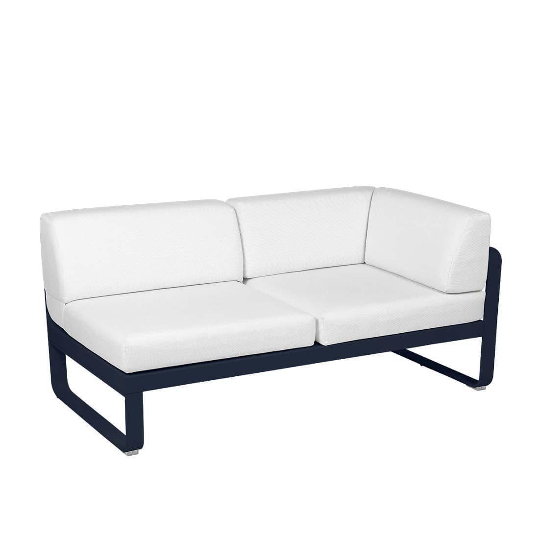 2-Sitzer Eckelement BELLEVIE mit Seitenkissen - Rechts | Fermob | Homestorys