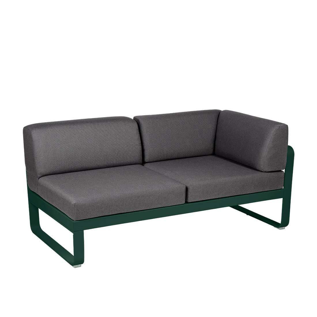 2-Sitzer Eckelement BELLEVIE mit Seitenkissen - Rechts | Fermob | Homestorys