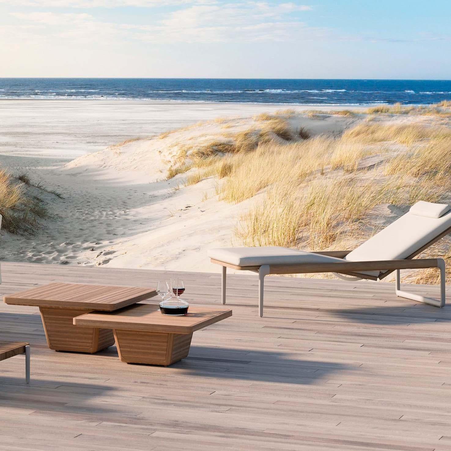 Gartenliege FLOWS - Flint - Textiles | Manutti | Homestorys