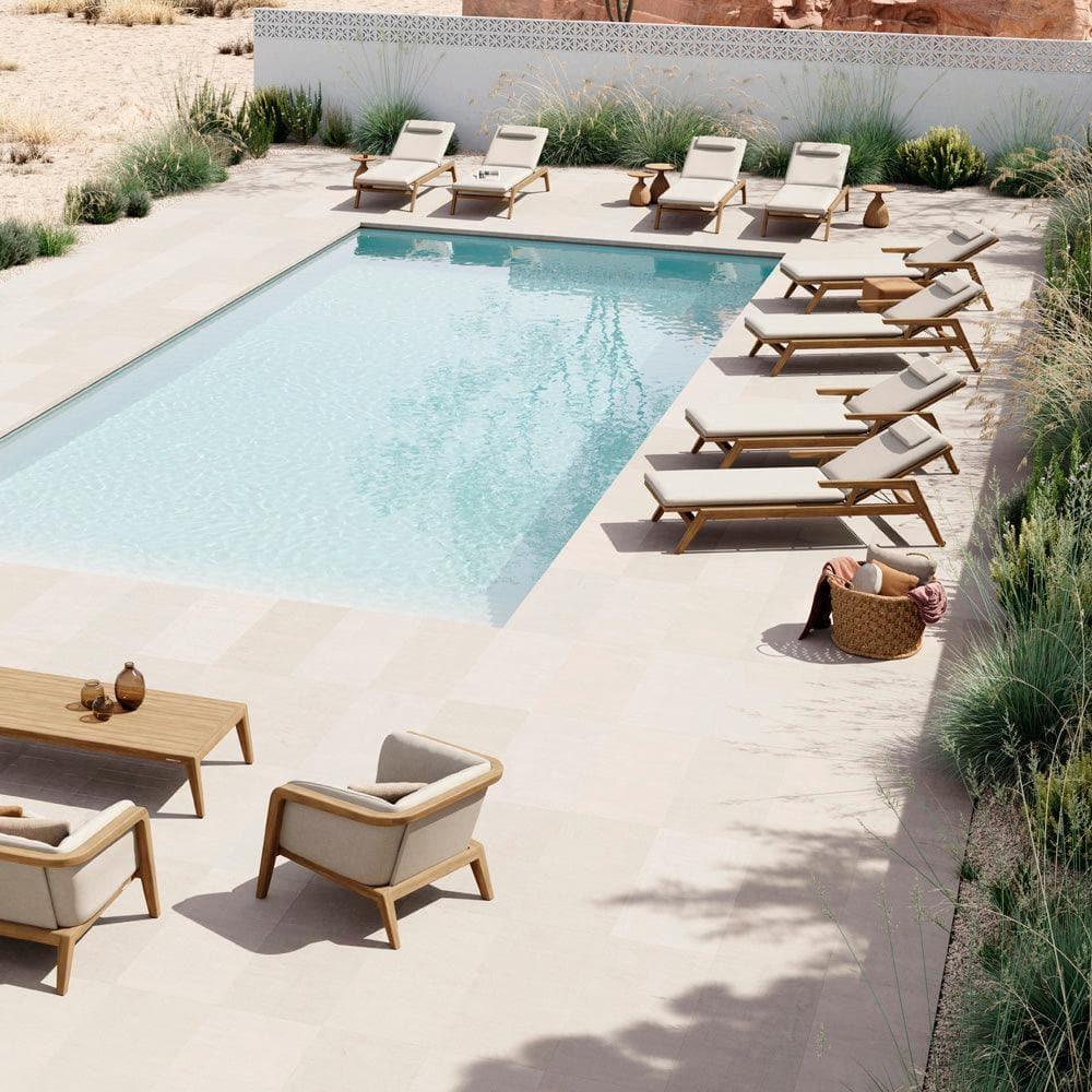 Gartenliege FLOWS - Flint - Textiles | Manutti | Homestorys