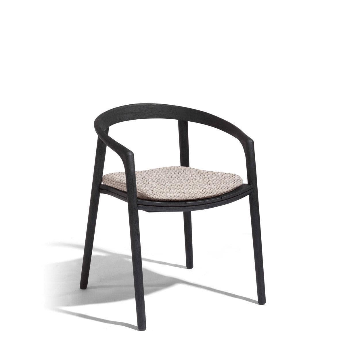 Armlehnstuhl SOLID - Teak Nero | Manutti | Homestorys