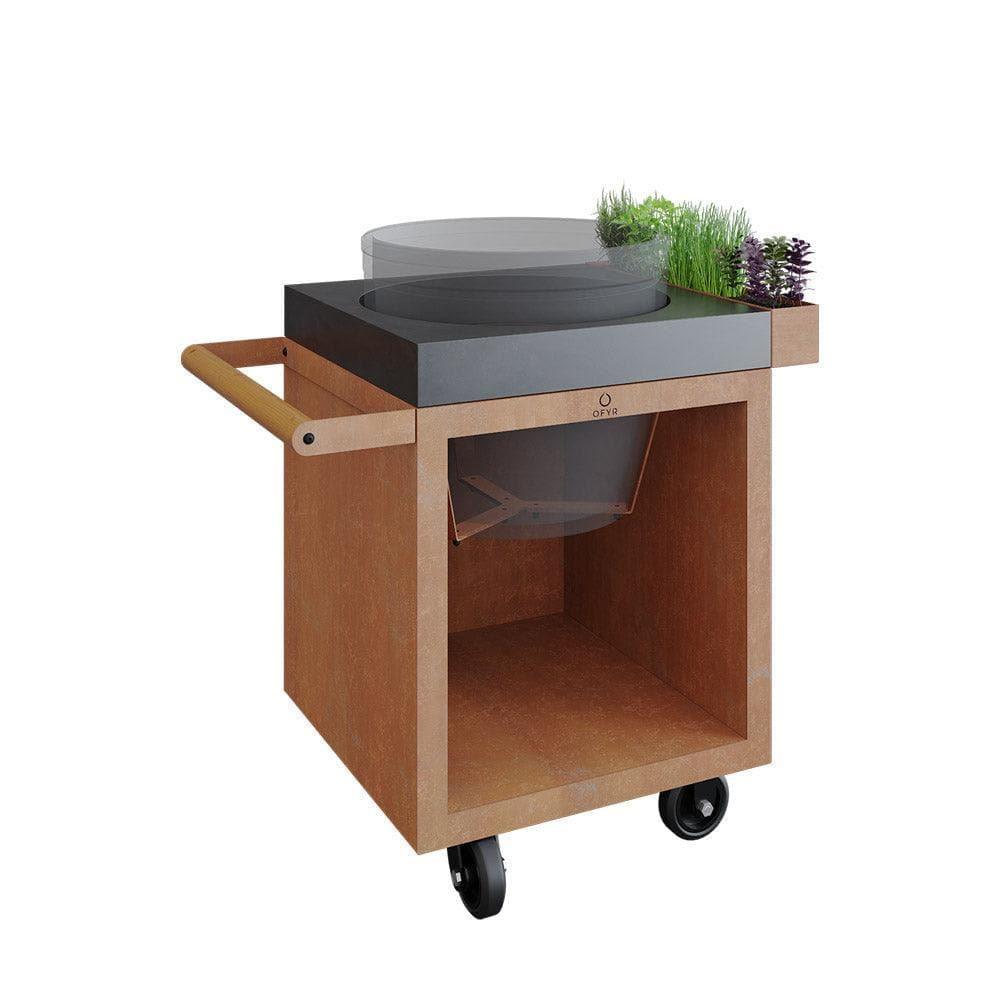 Kamado BGE Table Corten Pro 65 - Beton - Original Homestories