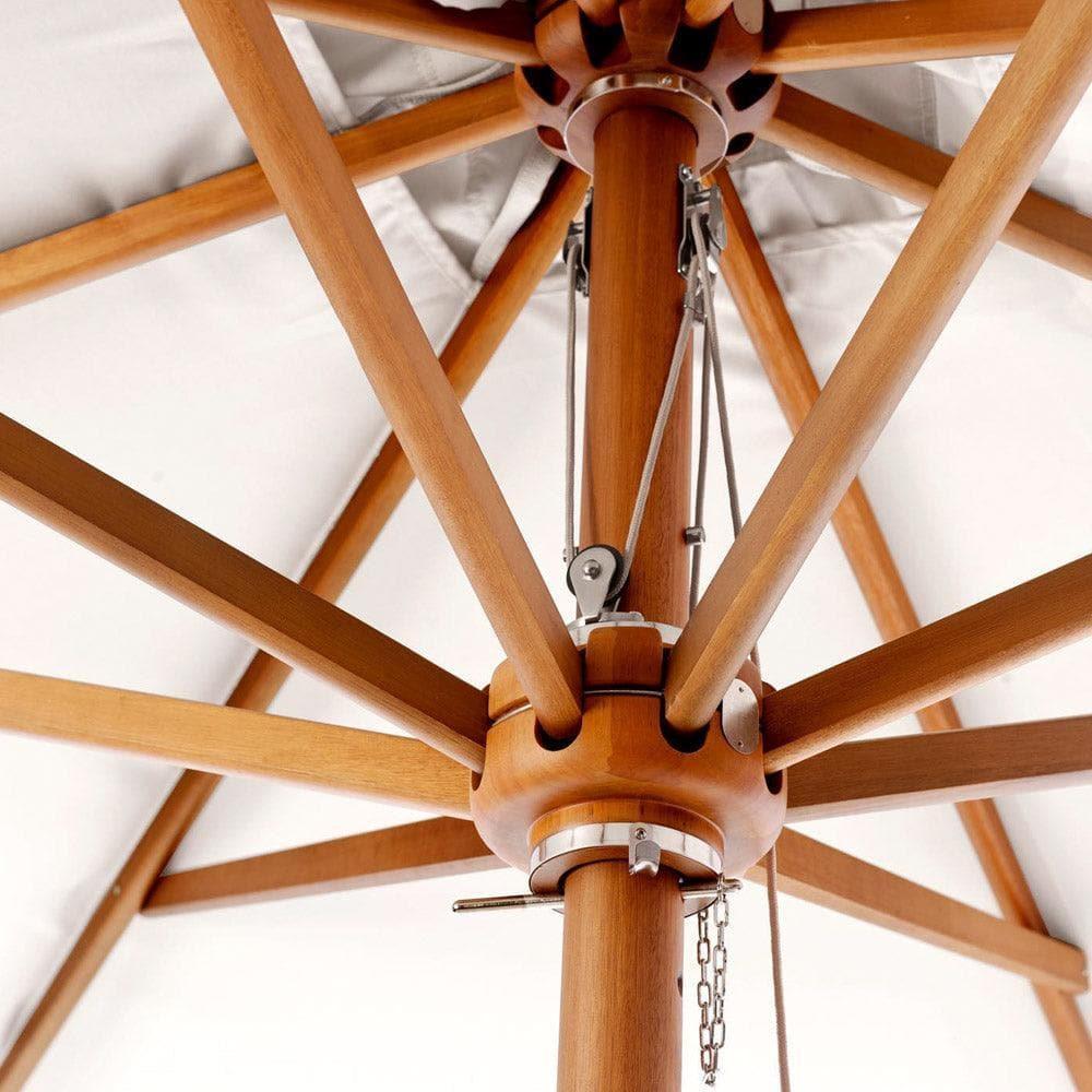 Tribù ECLIPSE quadratischer lyptusholz Sonnenschirm - Original Homestories