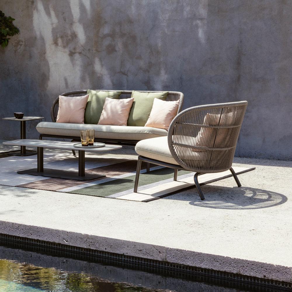 Gartensessel KODO Cocoon - Almond Kissen Set | Vincent Sheppard | Homestorys