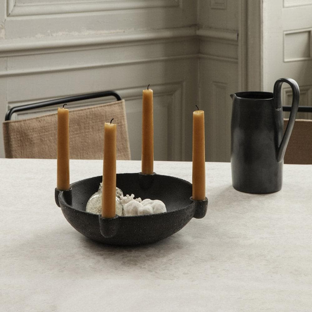 Ferm Living BOWL Large Kerzenhalter - Keramik _ Ferm Living _SKU 1104263131