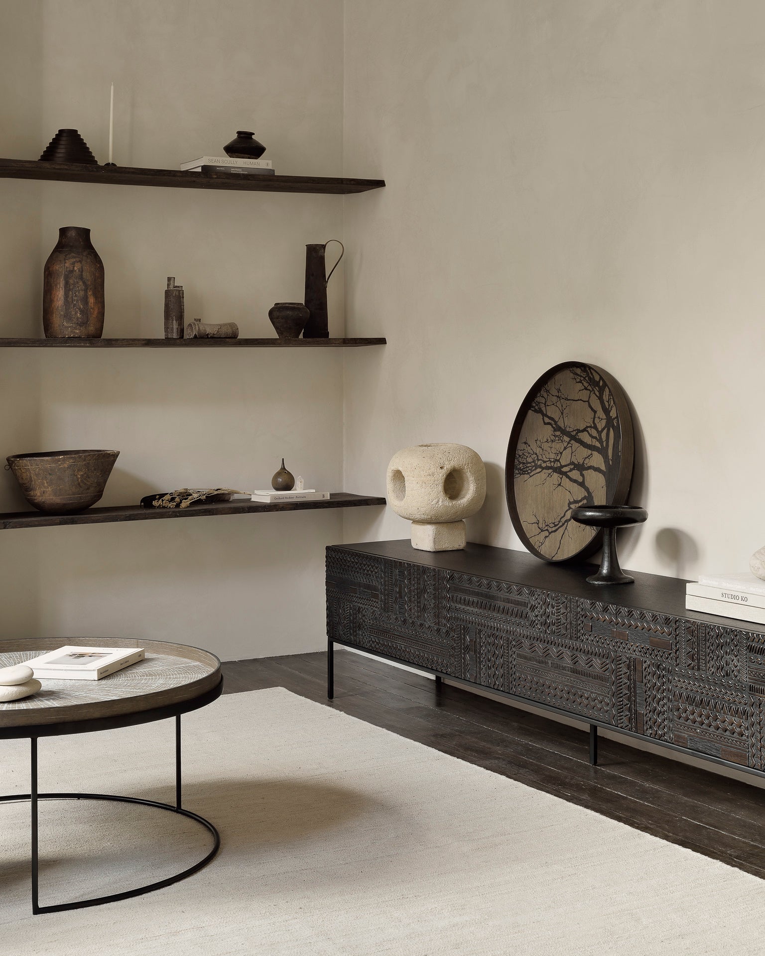 Holztablett CLASSICS Black Tree