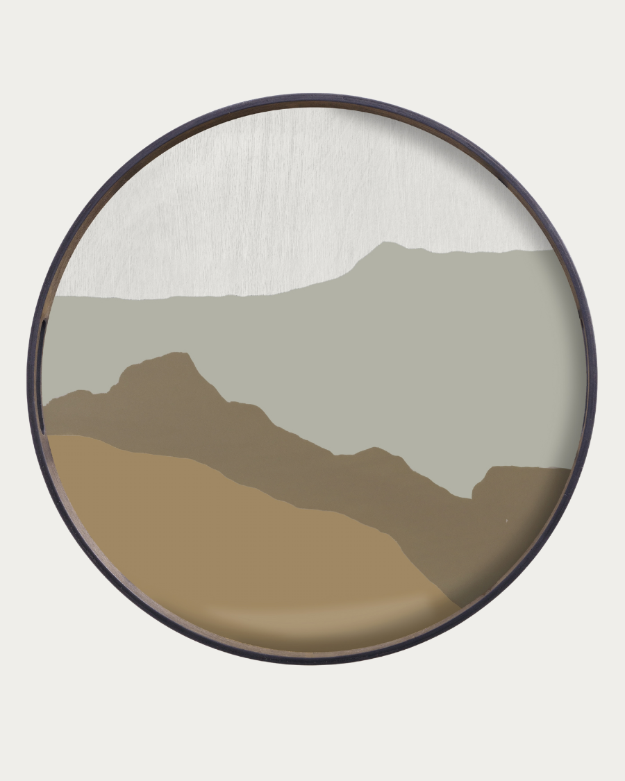 Tablett WABI SABI SAND Rund - Ø48