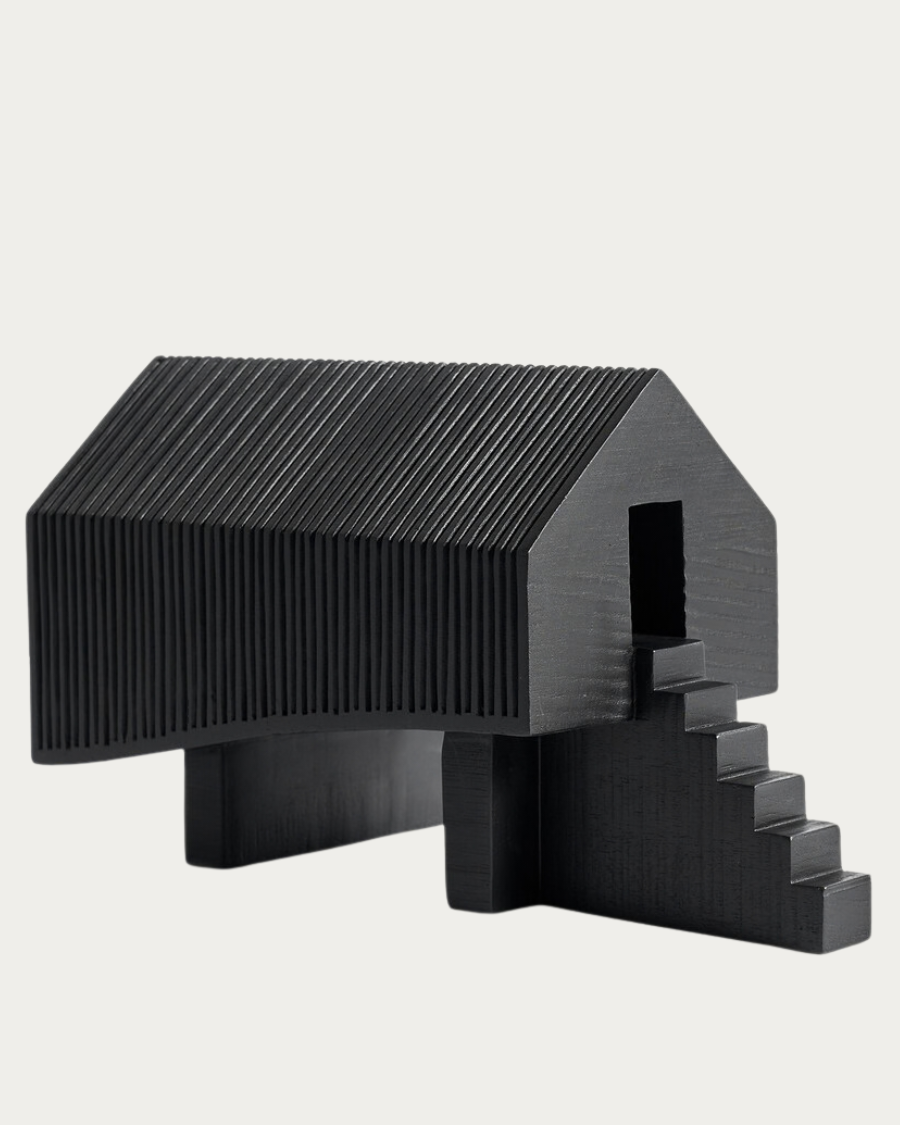 Dekoration HOUSES Black Stilt