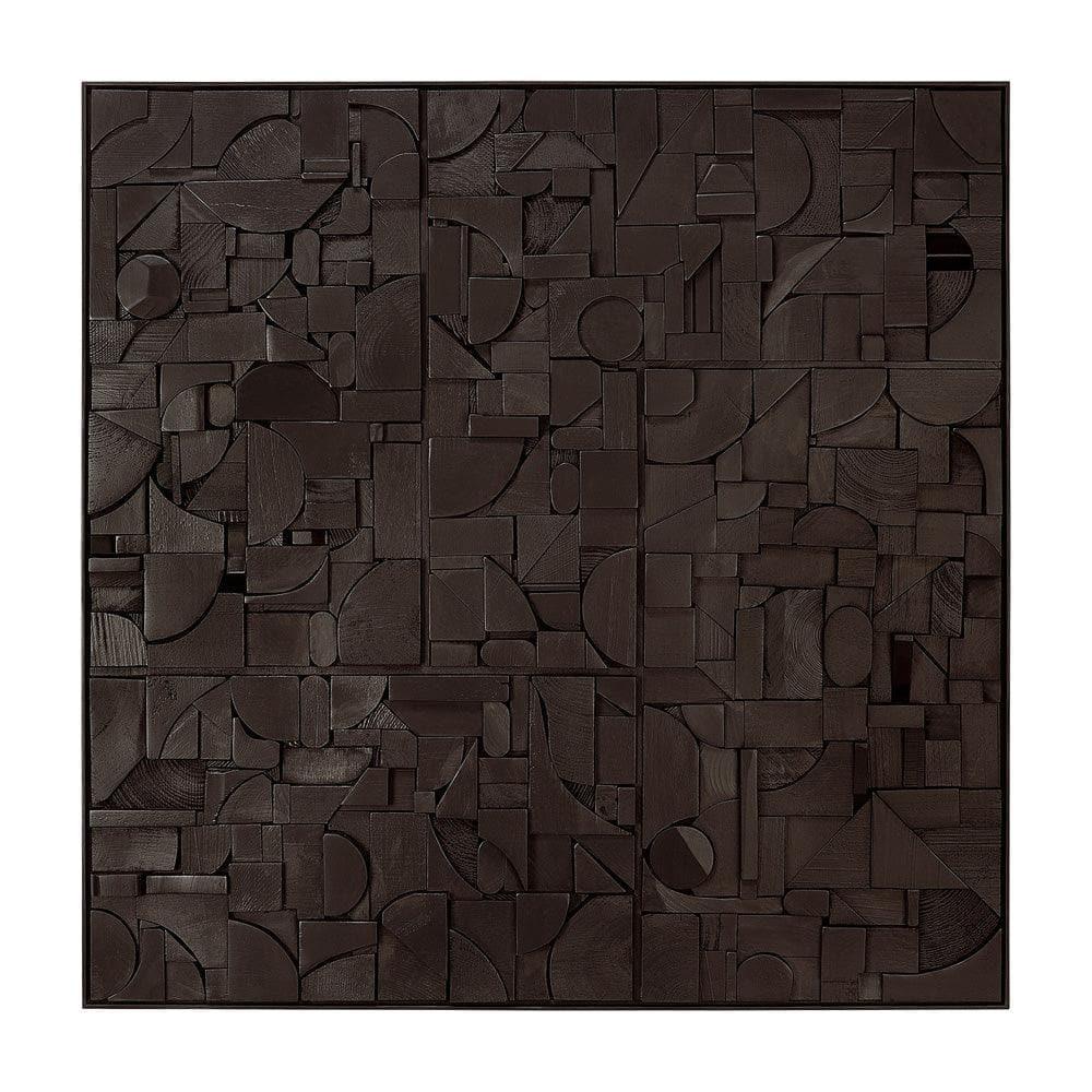 Wandkunst BRICKS quadratisch | Ethnicraft | Homestorys