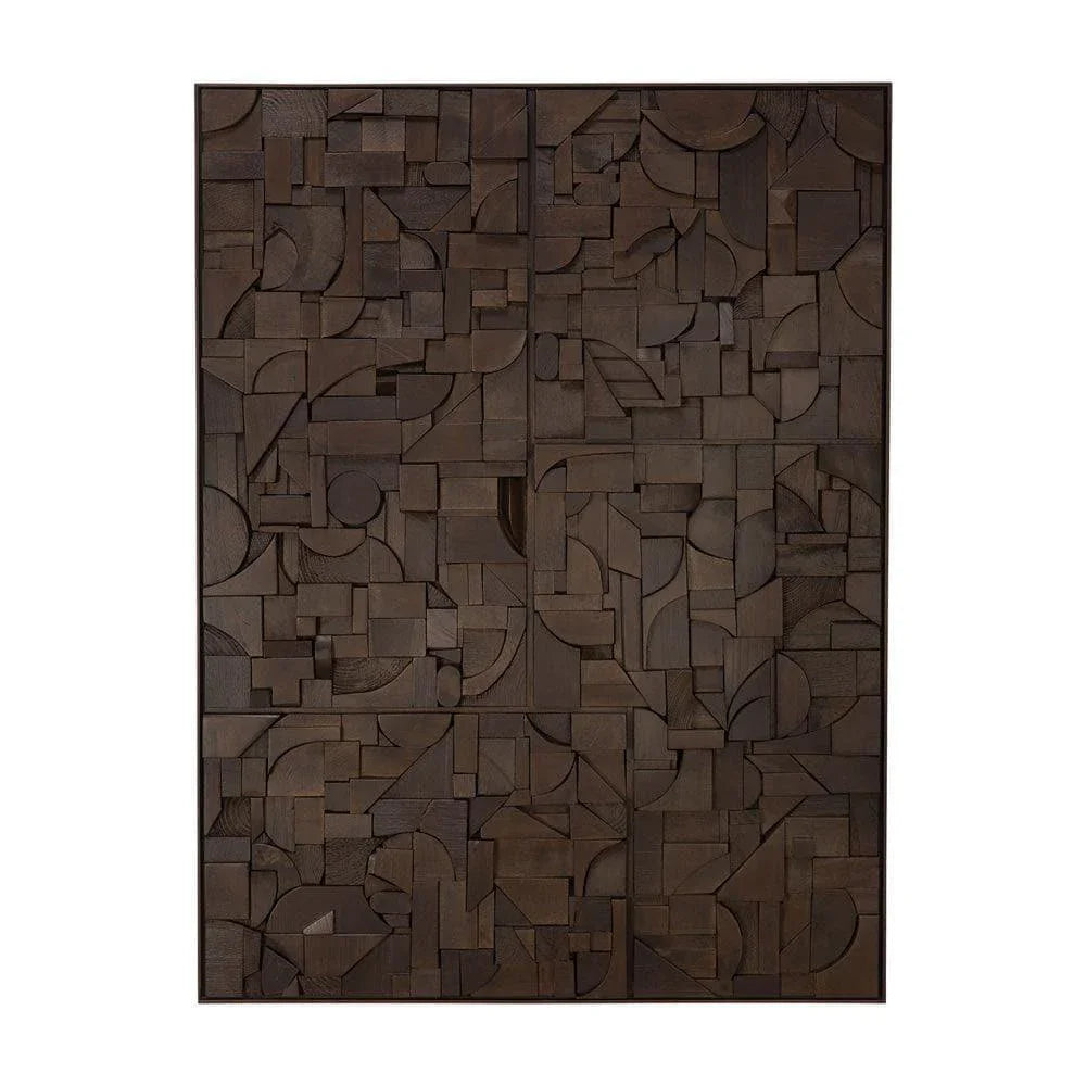 Wandkunst BRICKS rechteckig | Ethnicraft | Homestorys