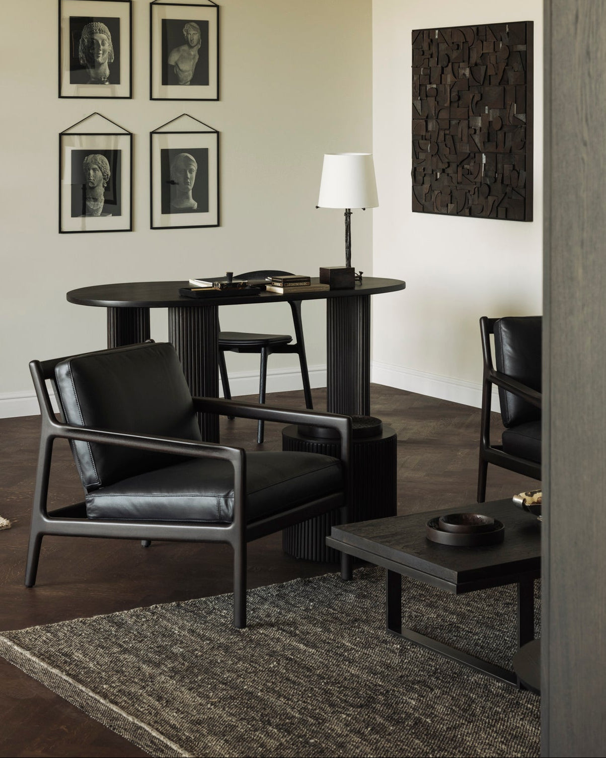 Sessel JACK Mahagoni