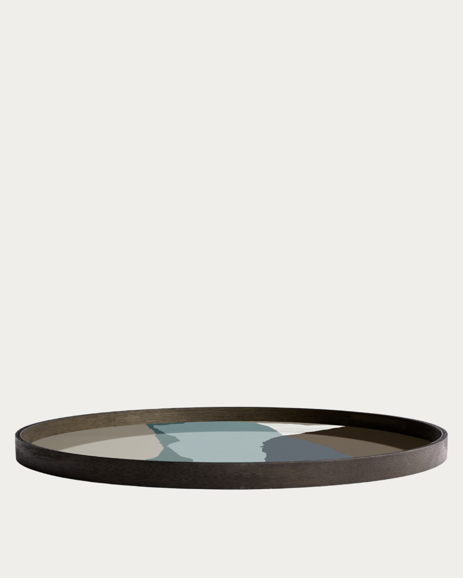 Tablett WABI SABI Graphite Rund - Ø92