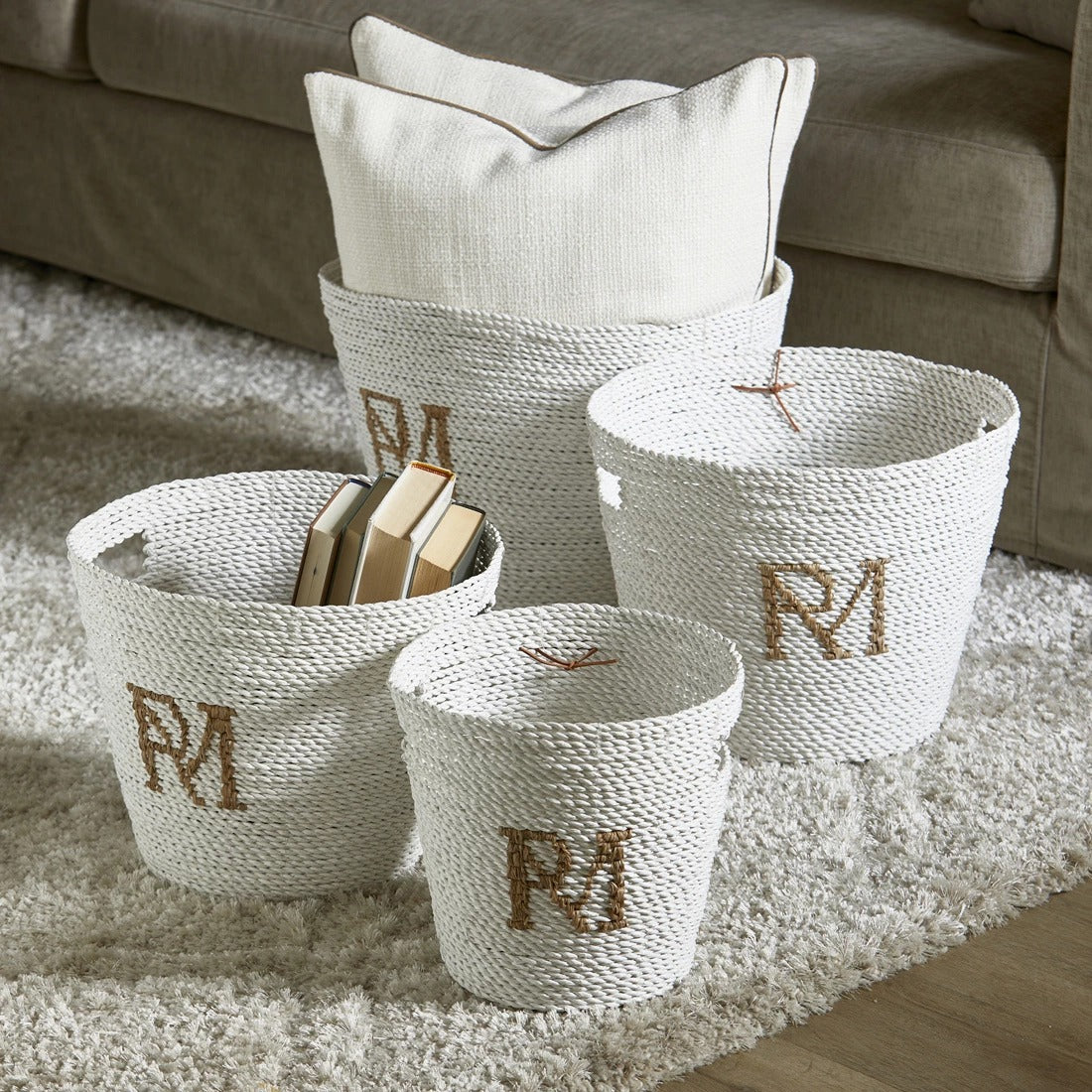 Korb-Set RM MONOGRAM