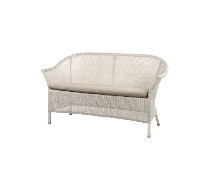 Gartensofa LANSING Sand 2 Sitzer