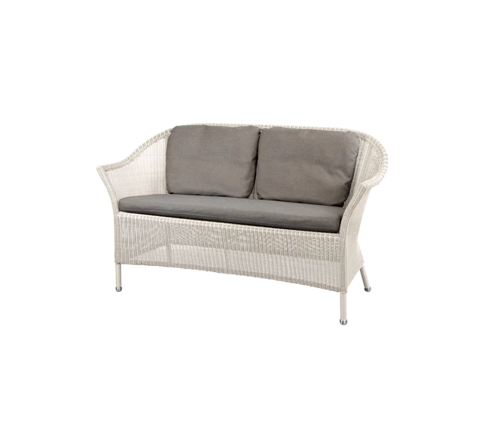 Gartensofa LANSING Sand 2 Sitzer