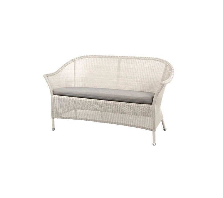 Gartensofa LANSING Sand 2 Sitzer