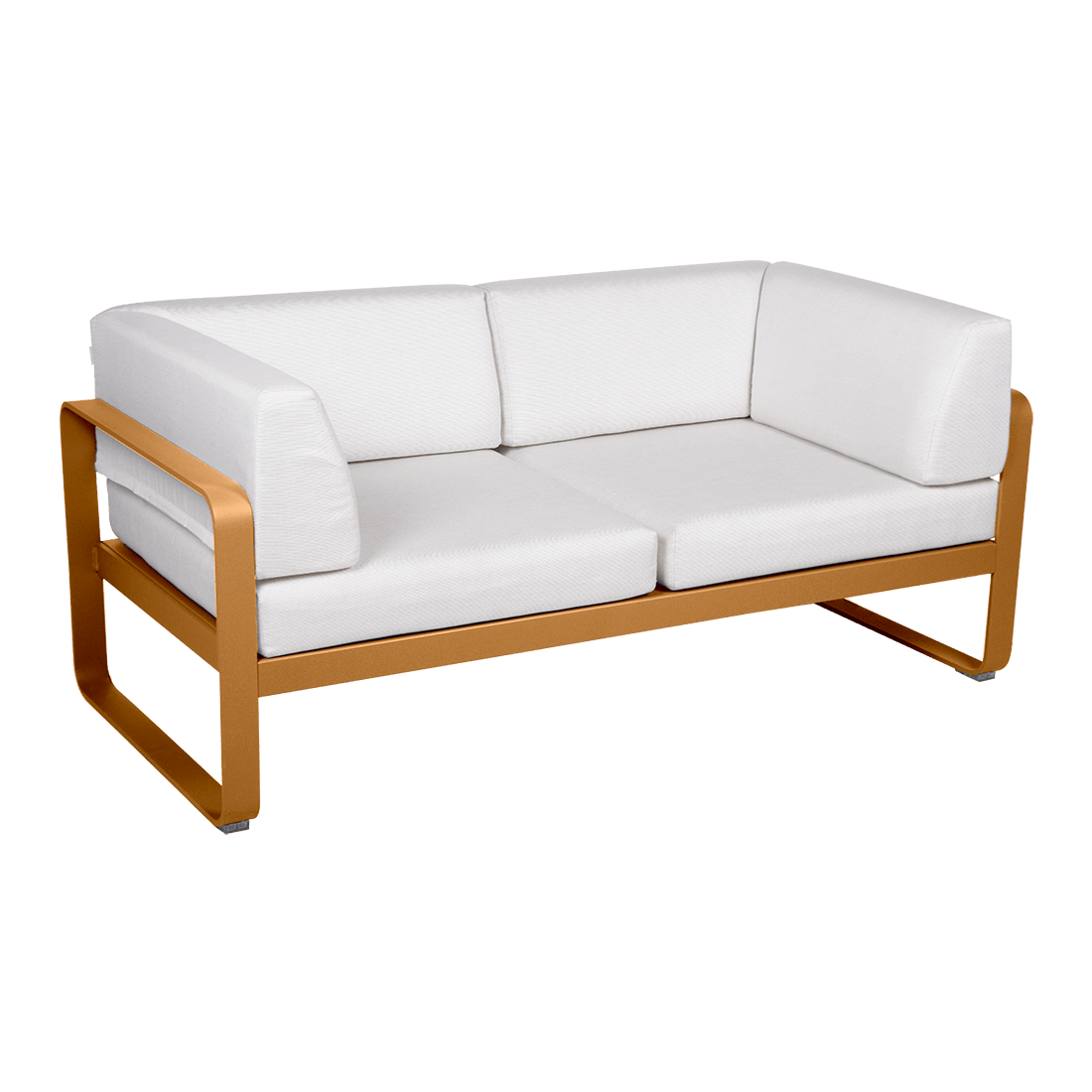 Gartensofa BELLEVIE - 2-Sitzer mit Seitenkissen