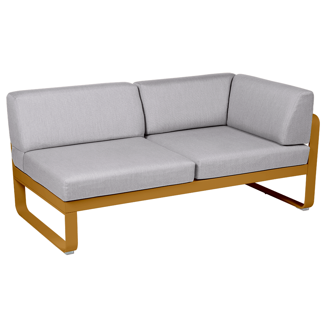 2-Sitzer Eckelement BELLEVIE mit Seitenkissen - Rechts | Fermob | Homestorys