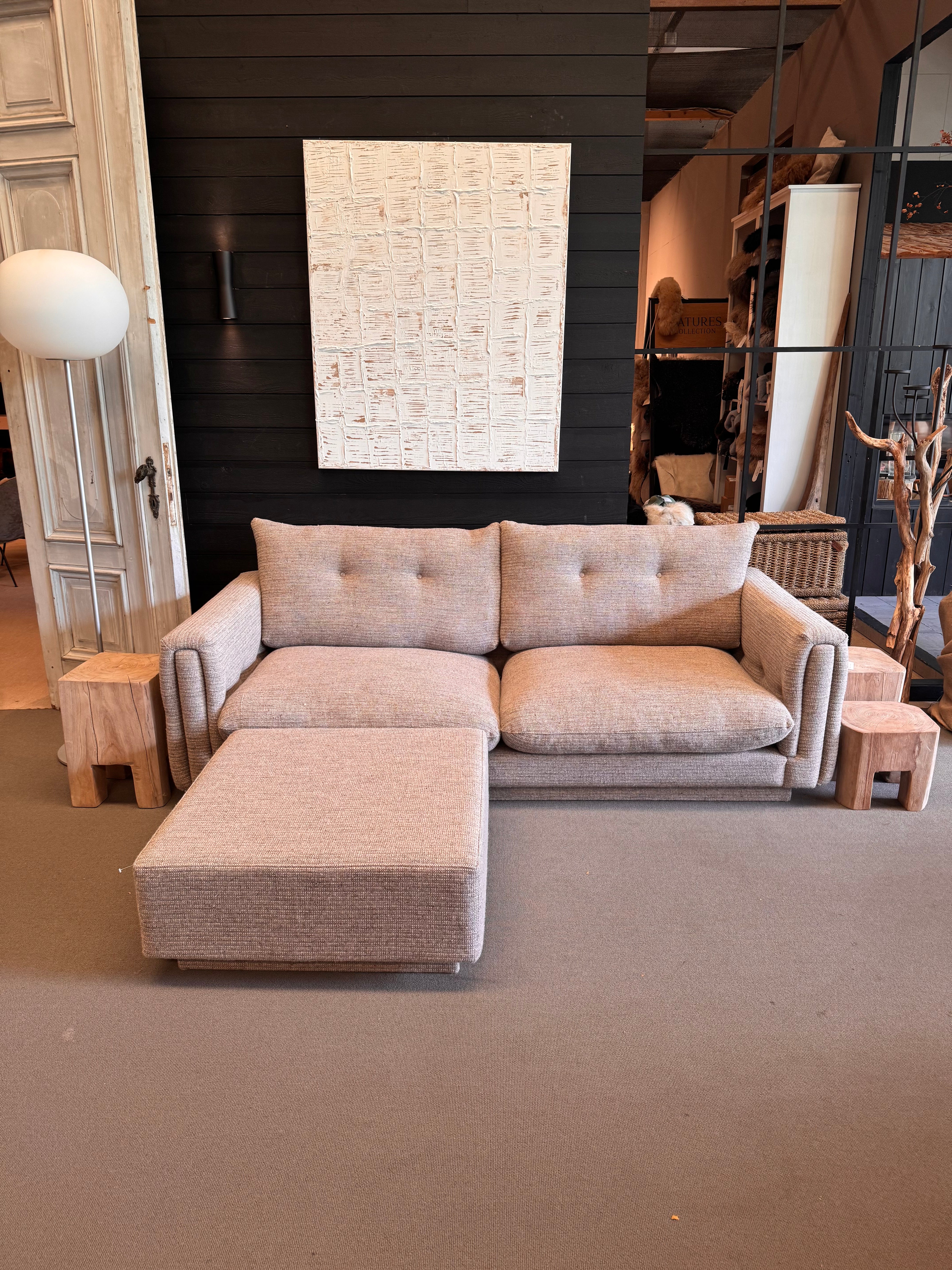EXPO Gommaire NEIL Sofa mit Ottoman