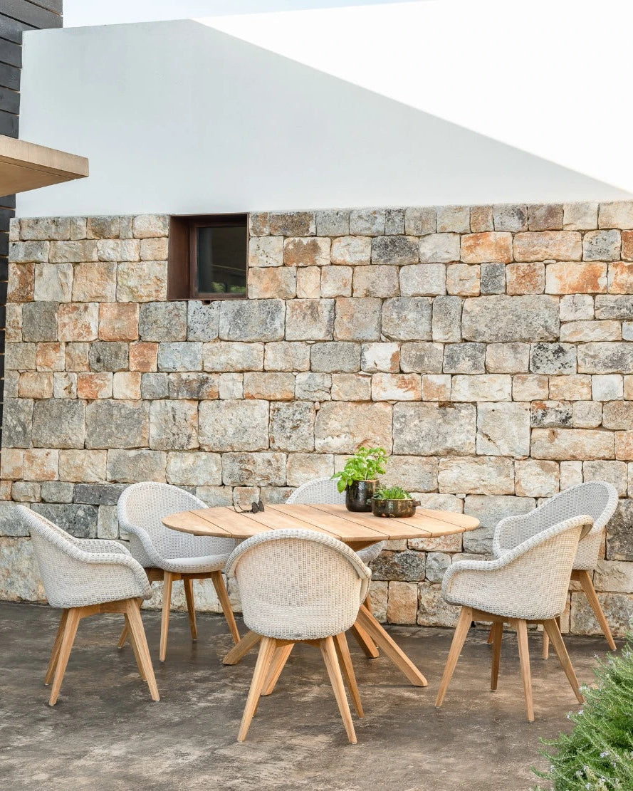 Armlehnstuhl EDGARD Teak