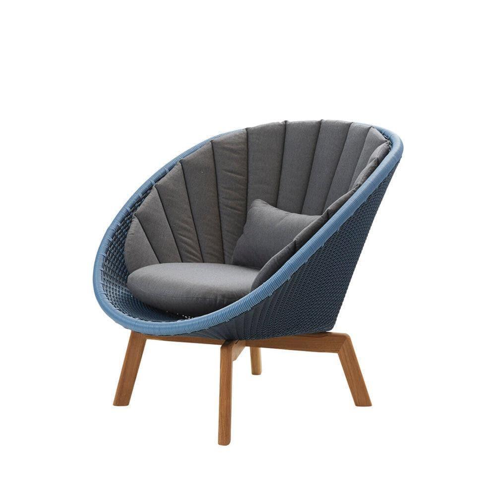 Cane - line - Loungesessel PEACOCK - 5458RODGRT-5458YS97 | Homestorys