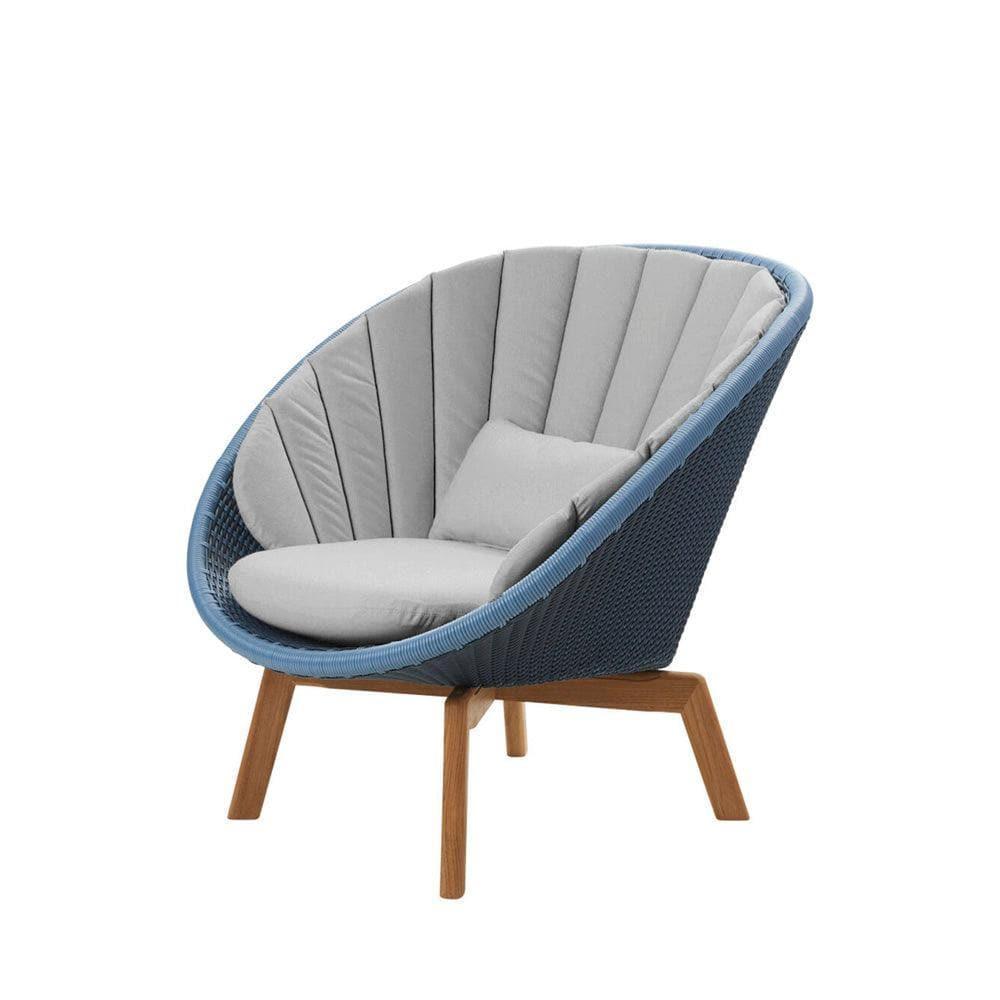 Cane - line - Loungesessel PEACOCK - 5458RODGRT-5458YS97 | Homestorys