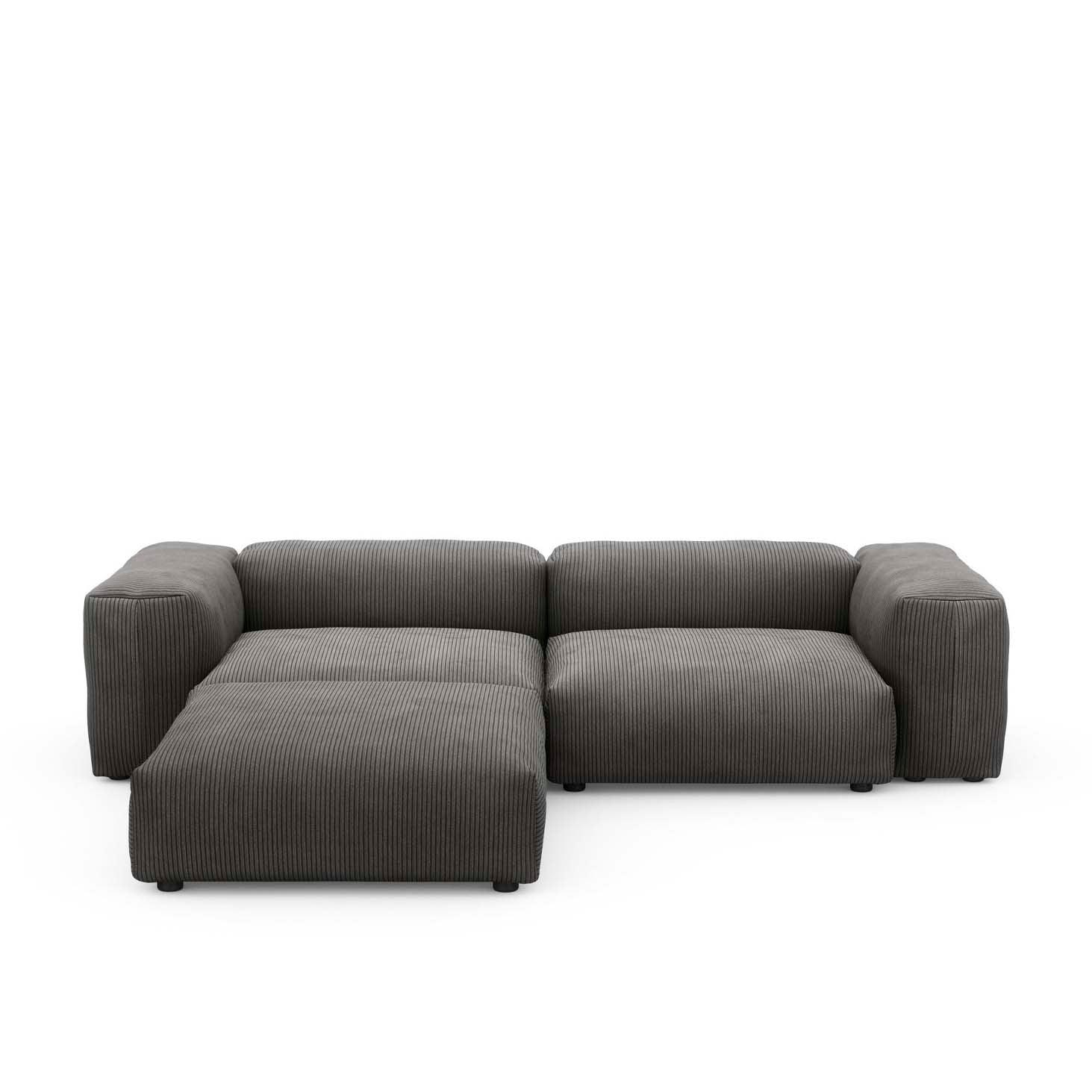 Modulares Ecksofa Cord Velours - L