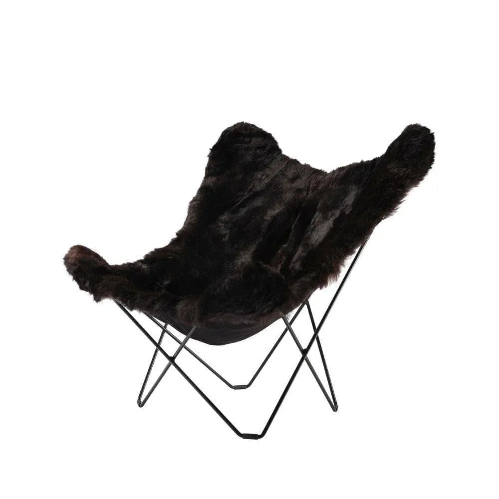 Cuero - Butterfly Chair ICELAND MARIPOSA - Schaffell -  | Homestorys