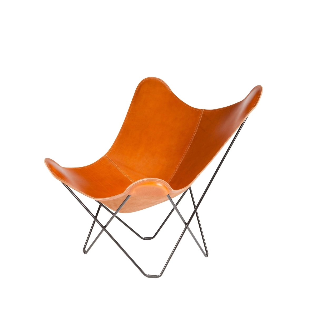 Cuero - Butterfly Chair PAMPA MARIPOSA - Leder -  | Homestorys